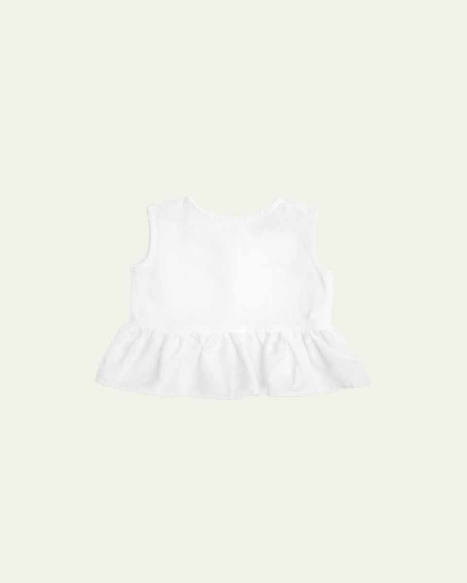 Girl's Peplum Top, Size Newborn-24